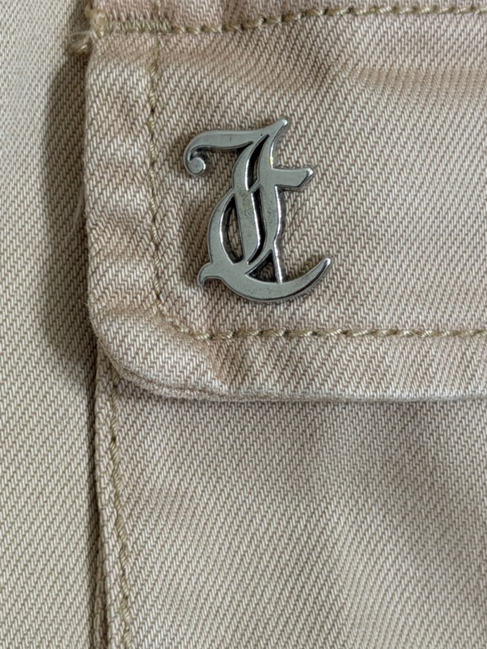 Juicy Couture Taupe Cargo Mini Skirt - Picture 12 of 15